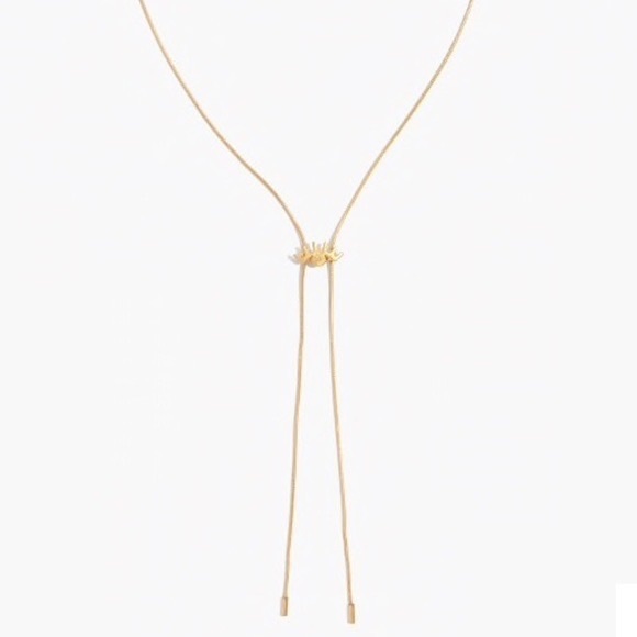 NWT Madewell Seeing Eye Sliding Necklace